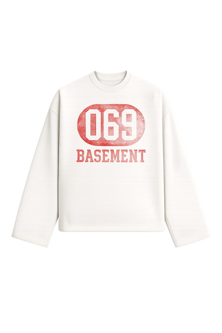 COLLEGE SLEEVE - CREAM