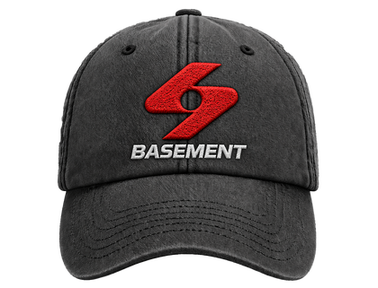 BASE CAP - VINTAGE BLACK